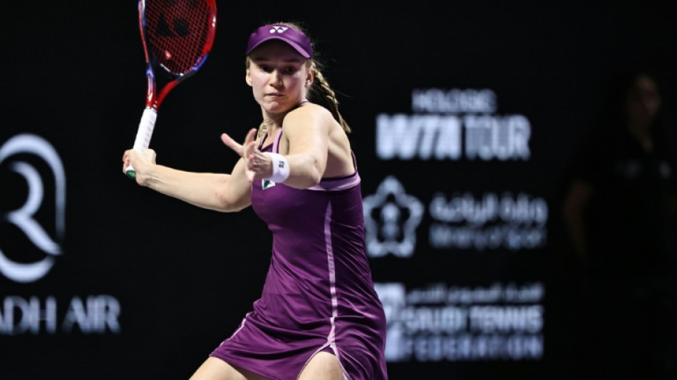 Rybakina downs world No.1 Sabalenka to win WTA Finals