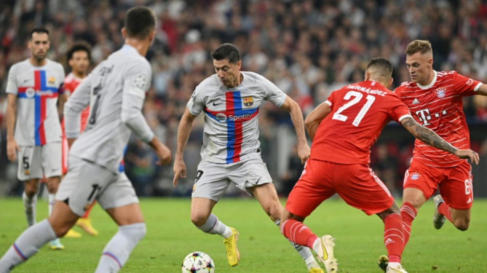 C1: le Bayern dompte le Bar&ccedil;a de Lewandowski (2-0) et entrevoit d&eacute;j&agrave; les 8es