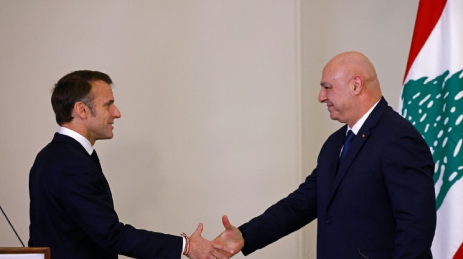 Frankreichs Präsident Macron empfängt am Freitag Libanons Staatschef Aoun in Paris