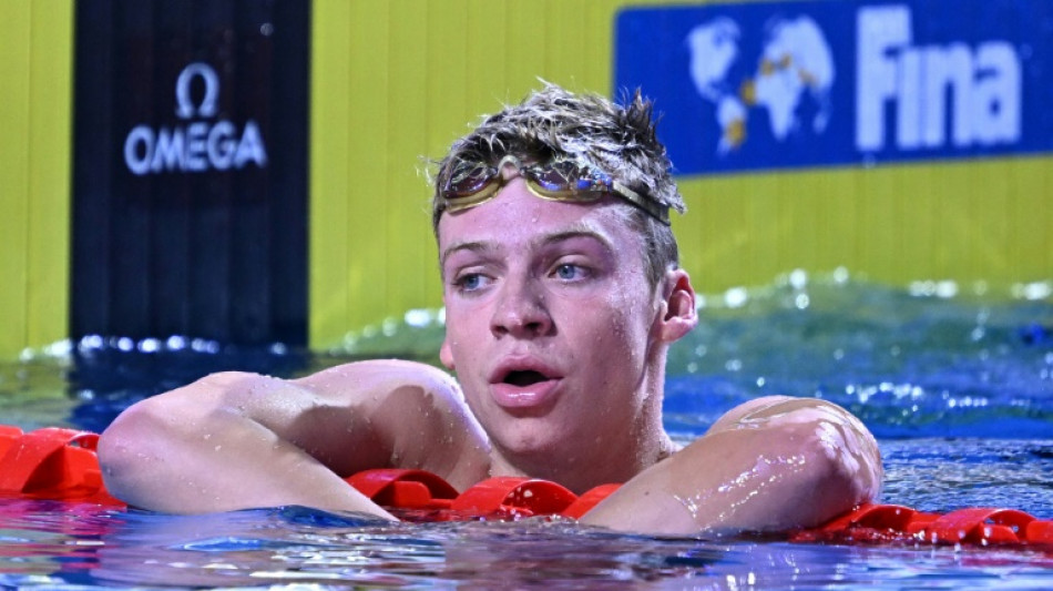 Natation: L&eacute;on Marchand fait l'impasse sur les Championnats d'Europe  