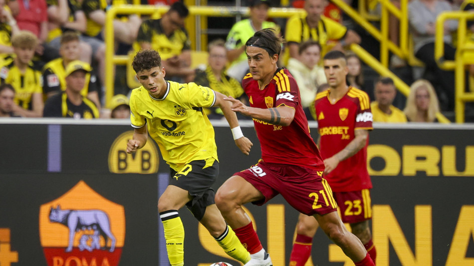 Calcio: si chiude la pre season della Roma, 2-2 col Borussia Dortmund
