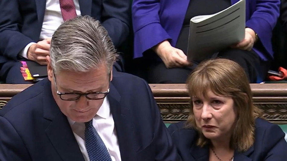 UK's Starmer backs finance minister after tears in parliament