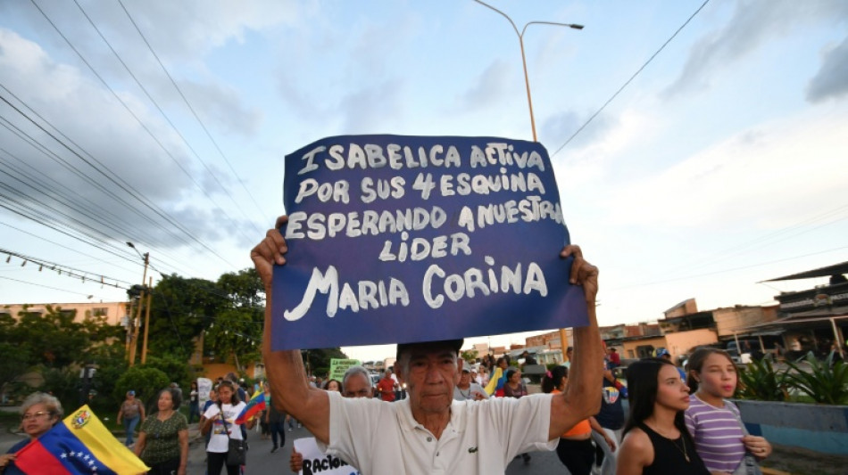 Caravanas exigem 'retorno seguro' de opositora na Venezuela