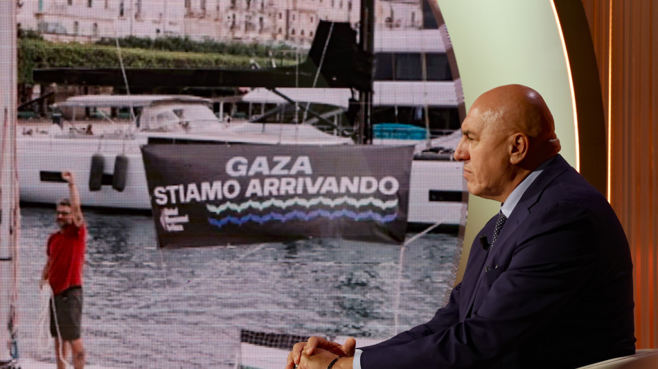 Crosetto, rischi incidenti con Idf per alto numero navi Flotilla