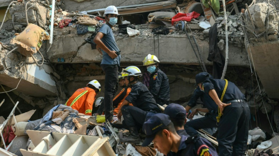 Siguen las operaciones de rescate tras el sismo que dejó 1.700 muertos en Birmania