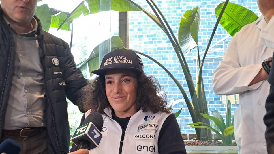 Sci: Brignone, 'riabilitazione procede bene, sono positiva'