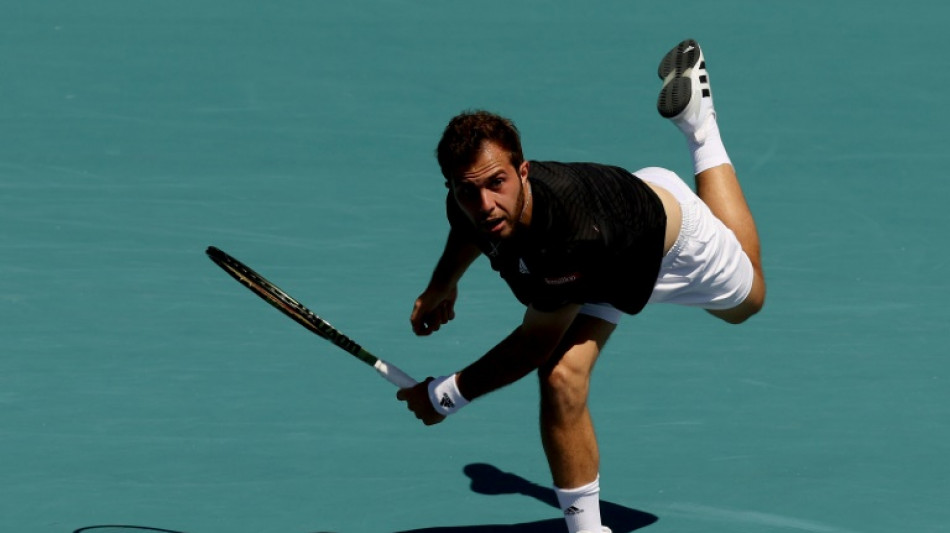 Tennis: Gaston stopp&eacute; au 3e tour par Norrie &agrave; Miami