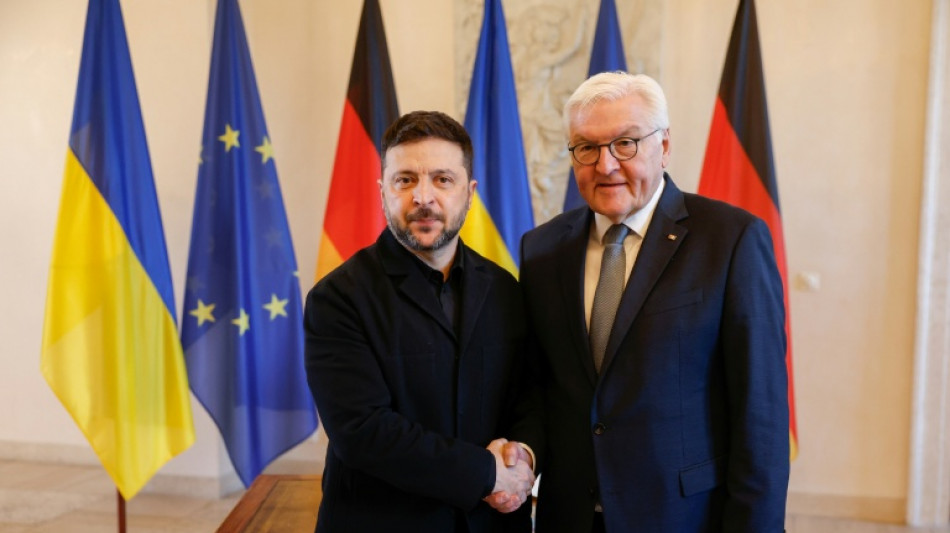 Steinmeier empf&auml;ngt Selenskyj offiziell in Berlin