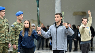JO-2026: la pluie s'invite &agrave; la c&eacute;r&eacute;monie d'allumage de la flamme olympique
