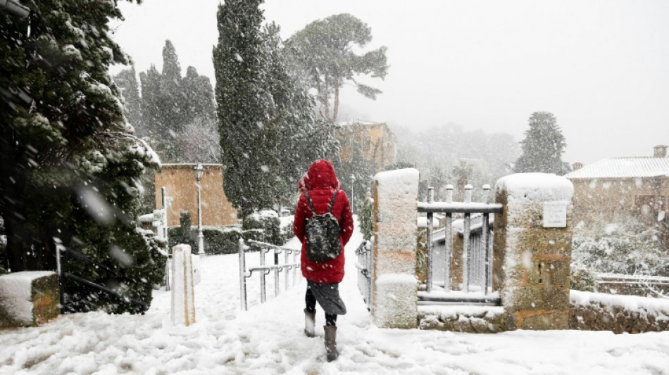 Espagne: chutes de neige record aux Baléares et froid glacial dans le centre
