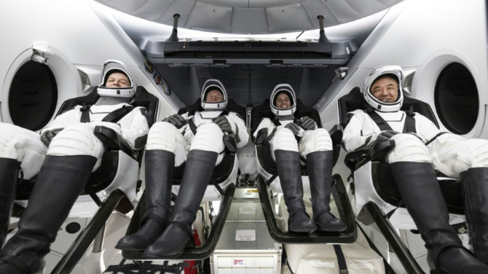 Quatre astronautes de retour sur Terre apr&egrave;s six mois sur l'ISS