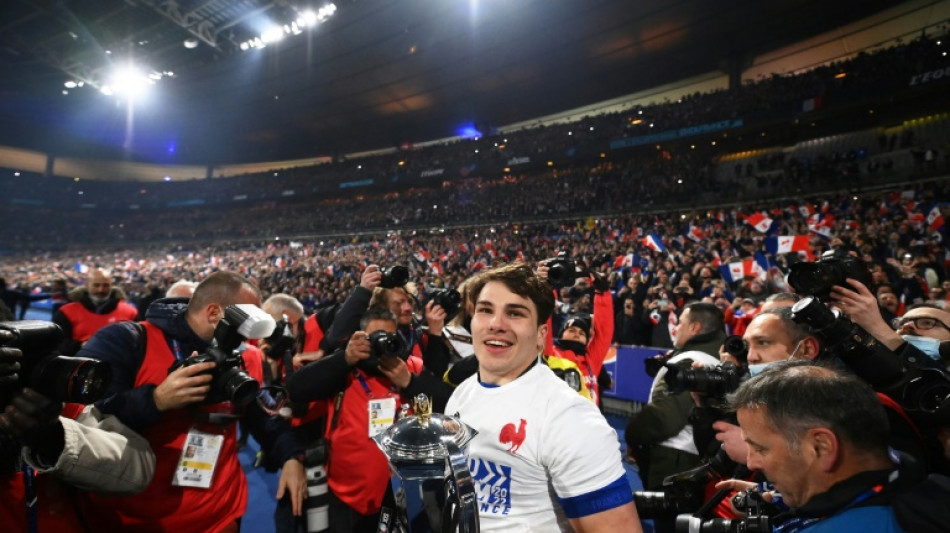 Tournoi des six nations: Antoine Dupont &eacute;lu meilleur joueur de l'&eacute;dition 2022