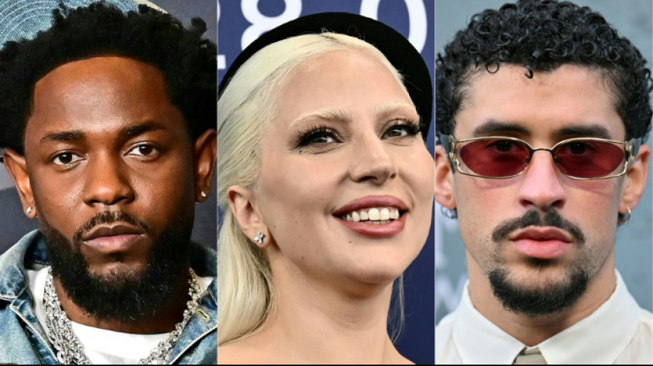 Kendrick Lamar, Bad Bunny e Lady Gaga lideram a disputa pelo Grammy