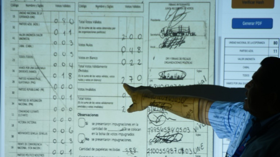 Guatemala inicia revis&atilde;o de resultados eleitorais