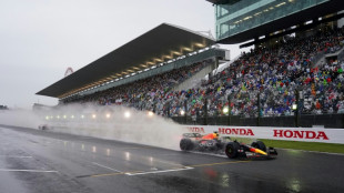 F1: le GP du Japon reprend sous la pluie apr&egrave;s deux heures d'interruption