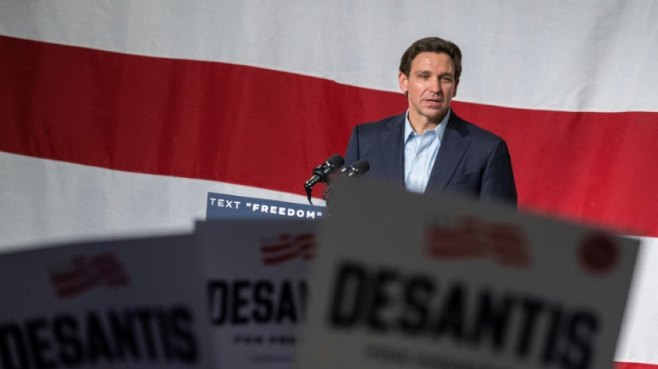 El republicano DeSantis arranca campa&ntilde;a a la Casa Blanca a la sombra de Trump