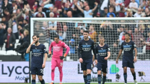Angleterre: City frein&eacute; par West Ham, Tottenham d&eacute;passe Arsenal