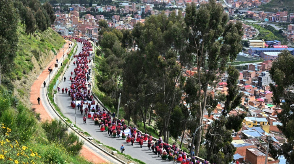 Milhares de bolivianos vão às ruas contra escassez de dólares e combustível