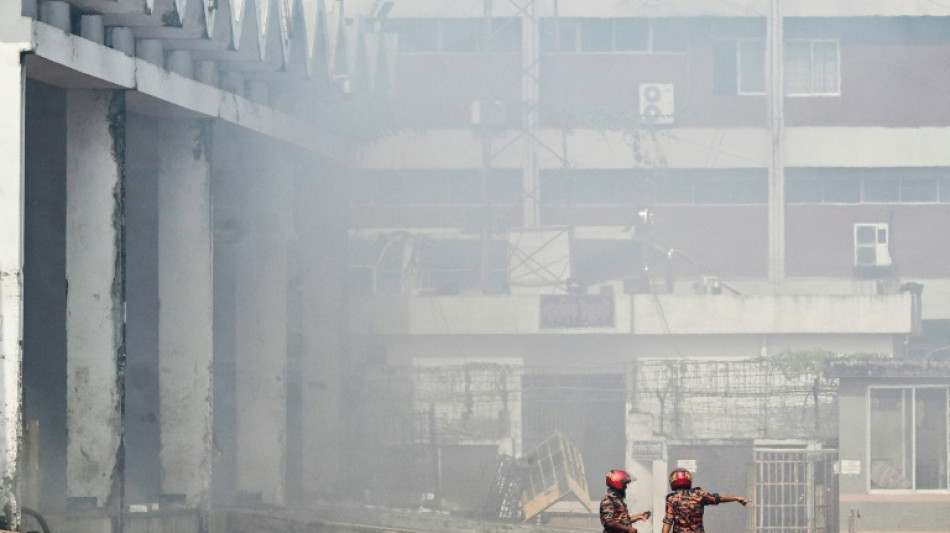 Bangladesh probes cause of massive, costly airport fire