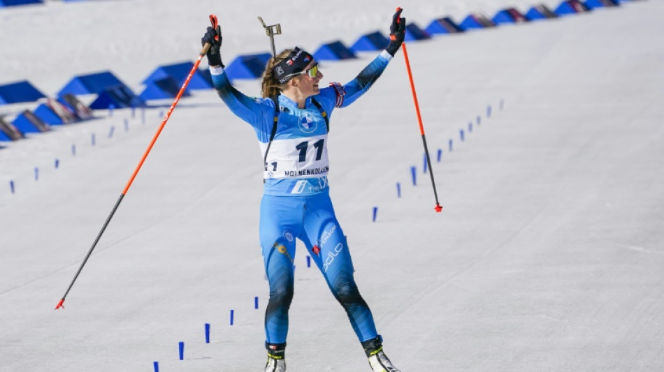 Biathlon: Justine Braisaz-Bouchet finit apoth&eacute;ose, QFM par un rare faux pas