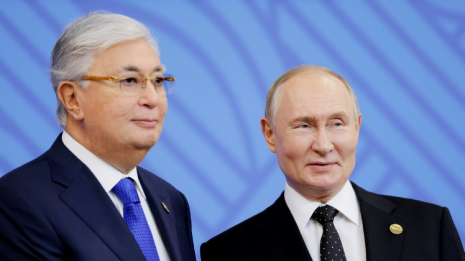 Poutine en visite au Kazakhstan, son "v&eacute;ritable alli&eacute;"