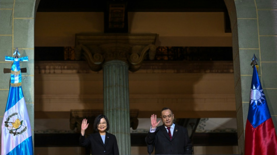 Presidenta de Taiw&aacute;n contin&uacute;a visita a Guatemala tras reafirmar alianza