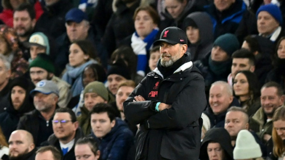 Klopp rages at 'really bad' Liverpool after Brighton shock