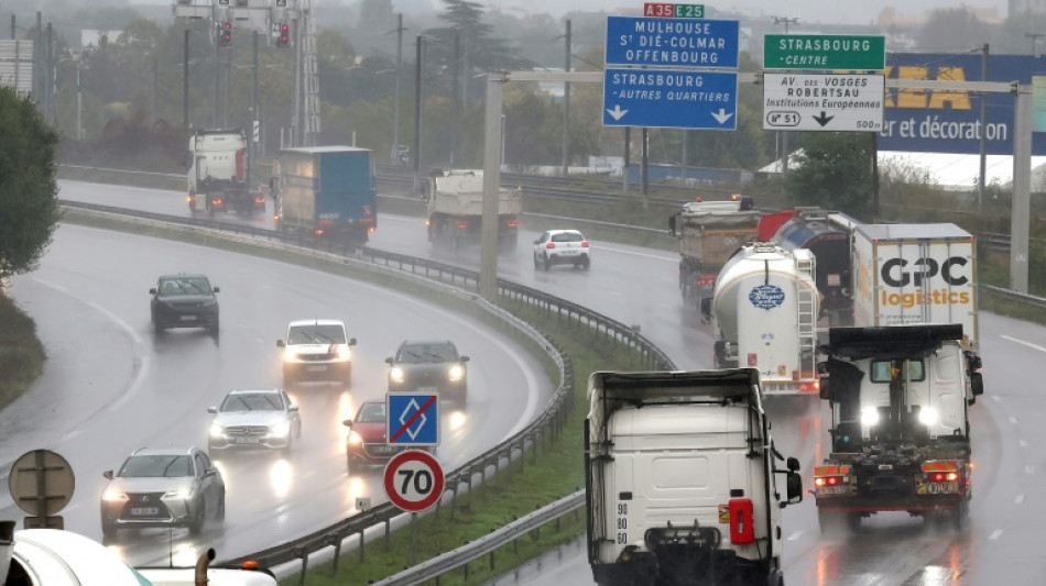 "Couloir &agrave; camions", l'Alsace vote sur une taxe poids lourds