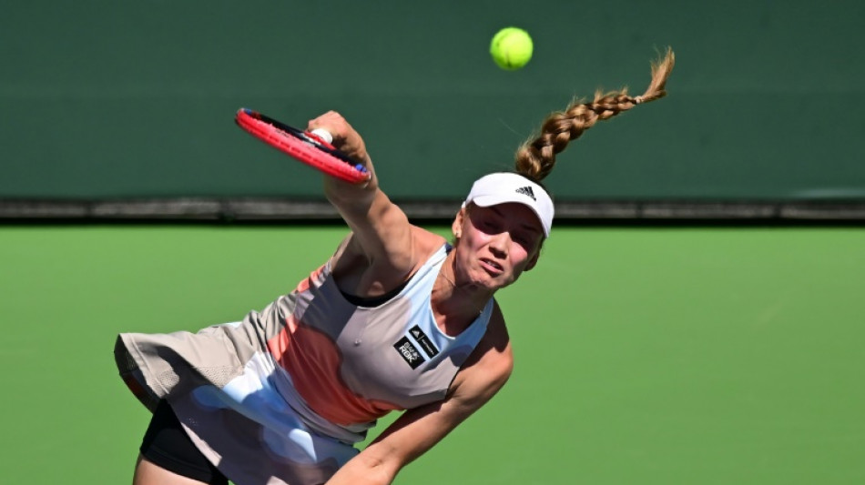 Wimbledon champ Rybakina reaches Indian Wells semi-finals