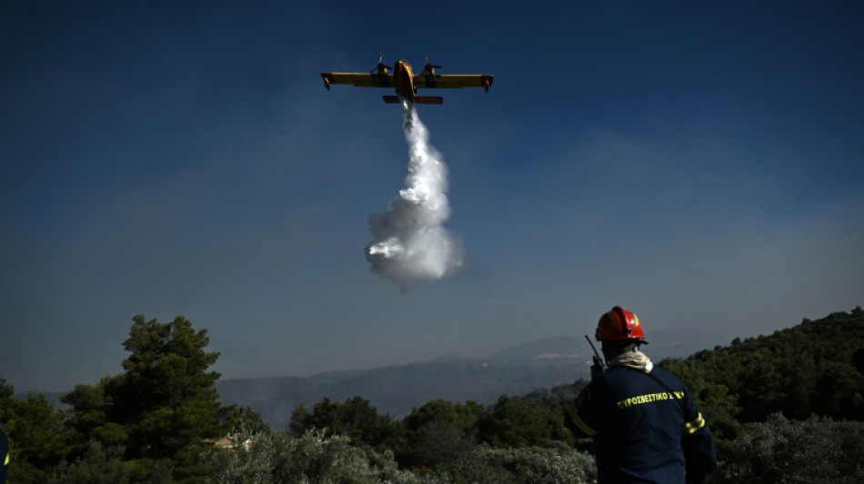 Thousands evacuated as Greek, Turkish wildfires rage