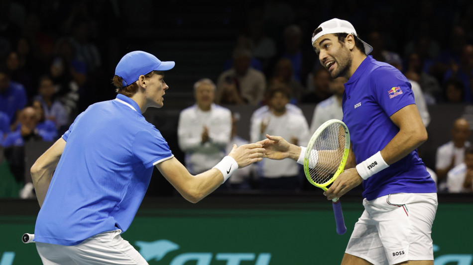 Berrettini si allena con Sinner, foto insieme sui social