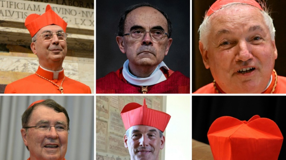 Les cinq cardinaux français électeurs du futur pape