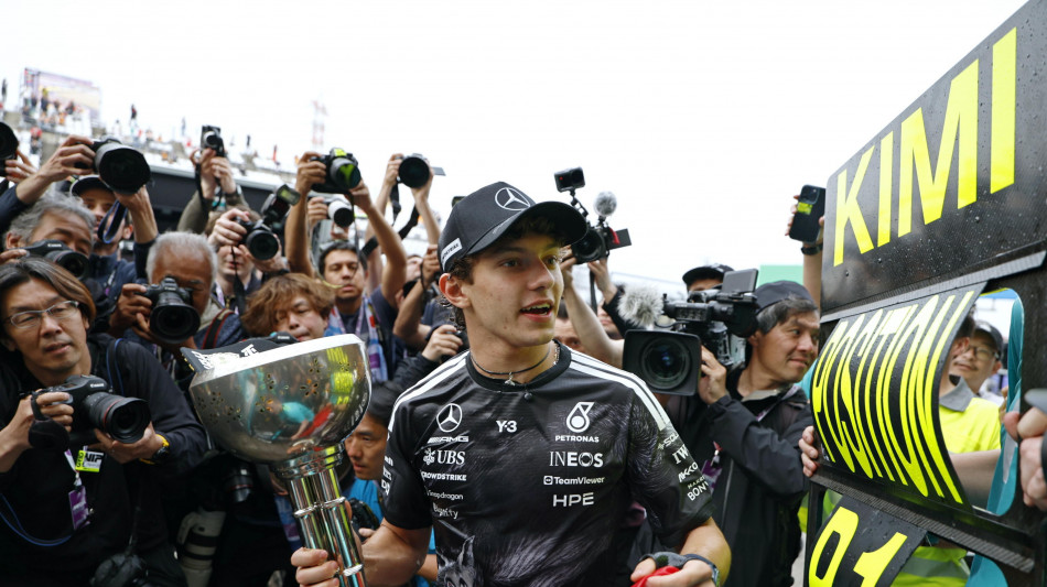 Antonelli, dall'aereo tifer&ograve; Sinner e gli italiani in MotoGp