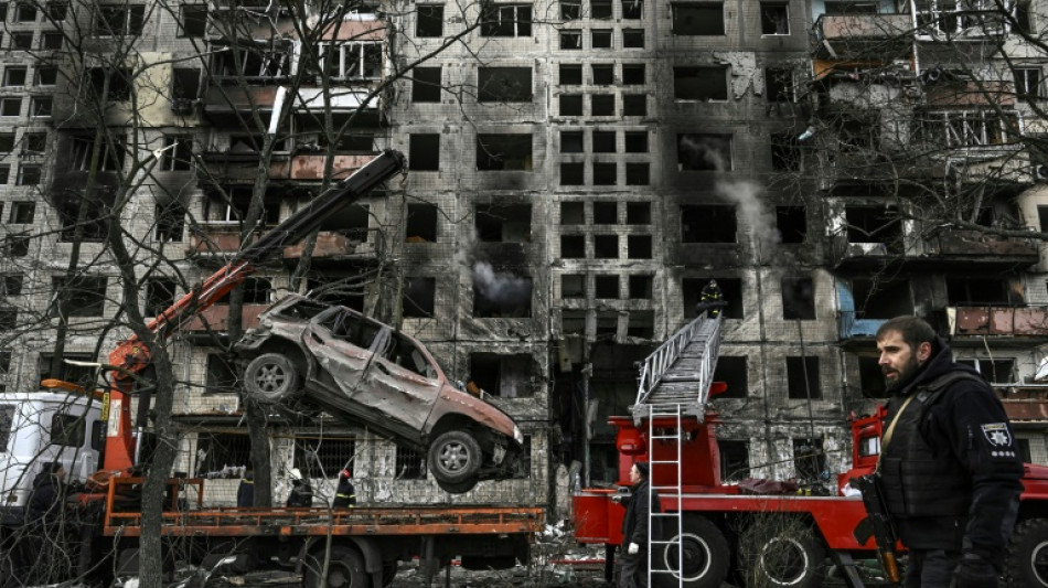 Kiew von mehreren starken Explosionen ersch&uuml;ttert