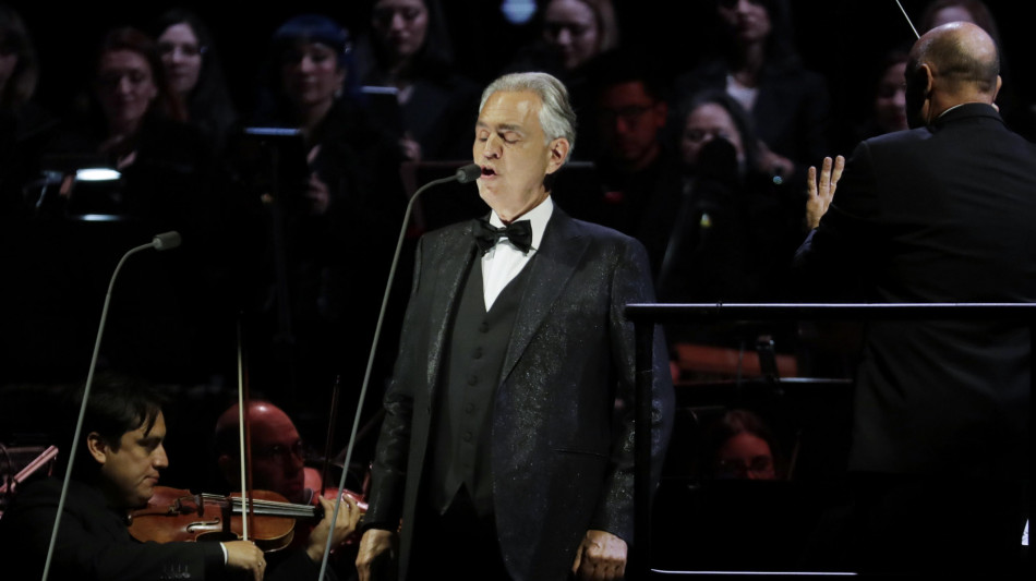 Andrea Bocelli ai sorteggi ufficiali Mondiale 2026