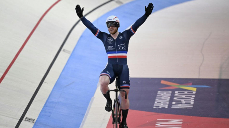 Cyclisme: le Fran&ccedil;ais S&eacute;bastien Vigier champion d'Europe de keirin sur piste