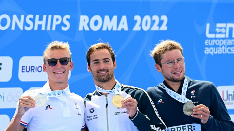 Euro de natation: Olivier 2e et Fontaine 3e dans le 10 km en eau libre, le relais mixte fran&ccedil;ais 3e
