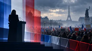 Le Pen begins presidential campaign after violent protests across France