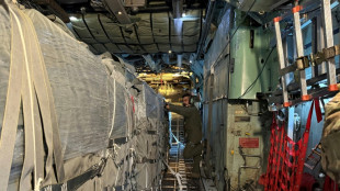 A bord d'un C-130 jordanien, le largage d'aide sur les ruines de Gaza
