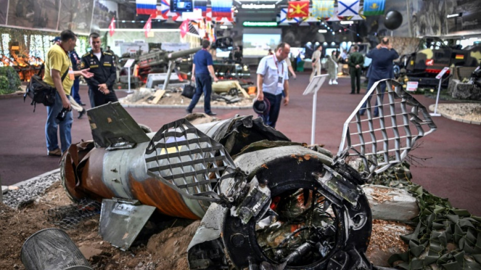 Moscow shows off seized Western military equipment