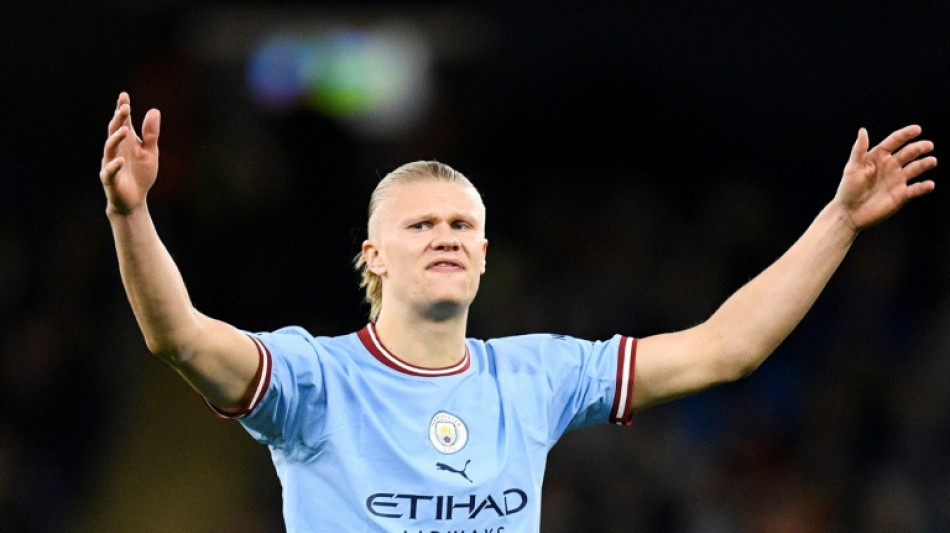 Haaland sets Premier League record of 35 goals in a season