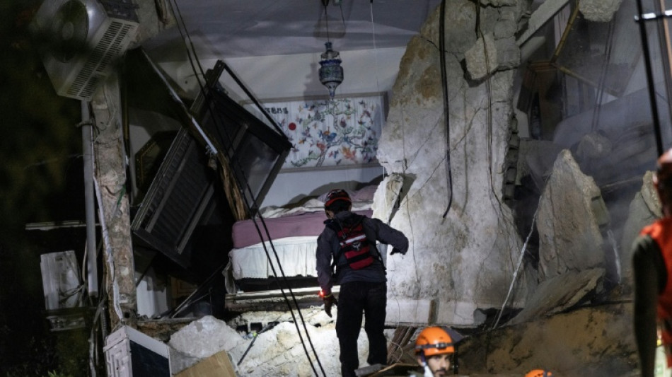 Isra&euml;l: deux morts dans la destruction d'un immeuble &agrave; Ha&iuml;fa par un missile iranien
