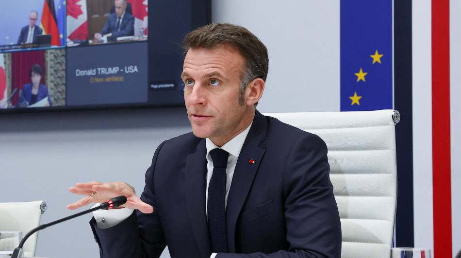 Macron al G7, 'riaprire la navigazione a Hormuz il prima possibile'