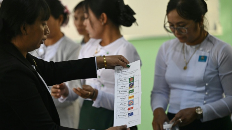 Myanmar pro-military party claims huge lead in junta-run poll