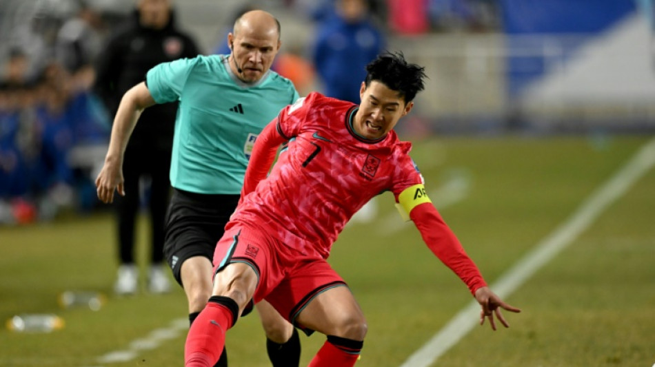 Son blames bad pitches as South Korea slip up in World Cup qualifying
