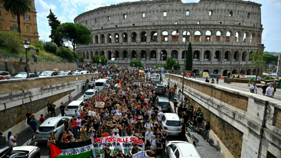 Centenares de miles de personas se manifiestan en toda Italia en apoyo a Gaza