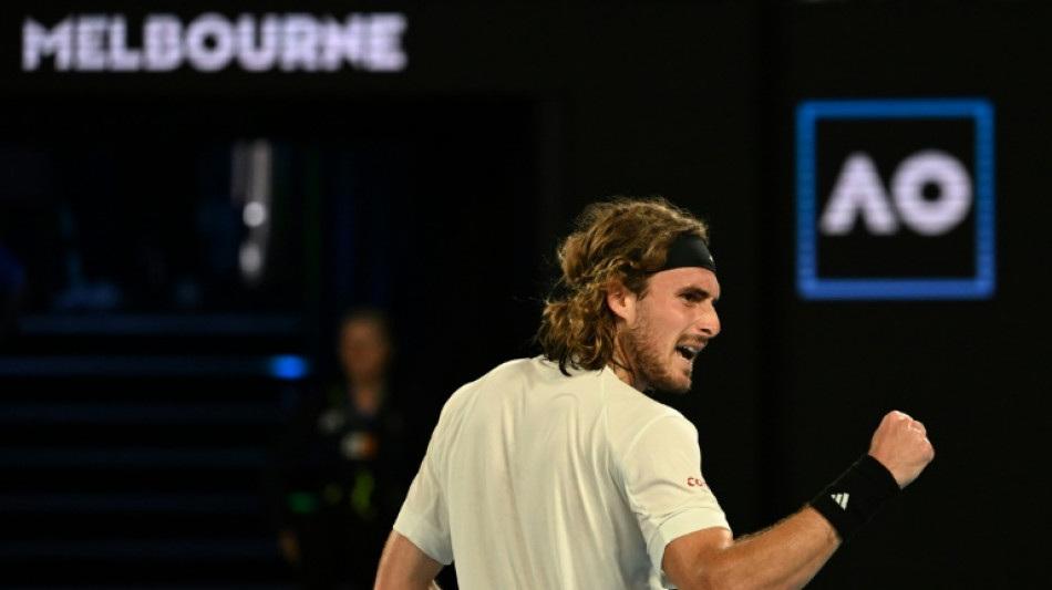 Tsitsipas battles into Australian Open quarters but Swiatek, Gauff out