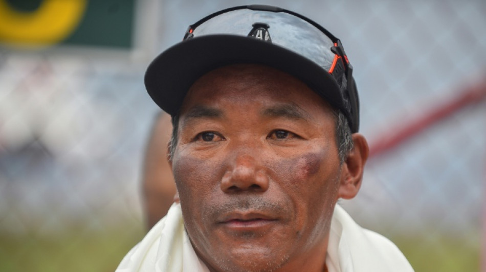 Nepali 'Everest Man' breaks own record with 31st&nbsp;summit