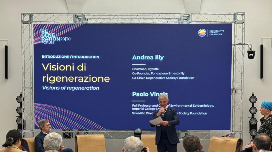 Regeneration 20/30, ripensare rapporto economia, natura, societ&agrave;