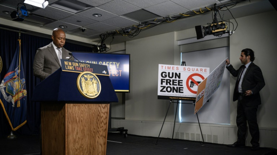 New York verbietet Schusswaffen am Times Square und anderen &ouml;ffentlichen Orten